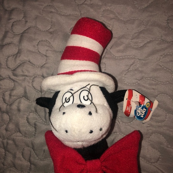 Cat In The Hat 12 Inch Plush 2004, Official Movie Merch, Dr Seuss - Picture 2 of 5
